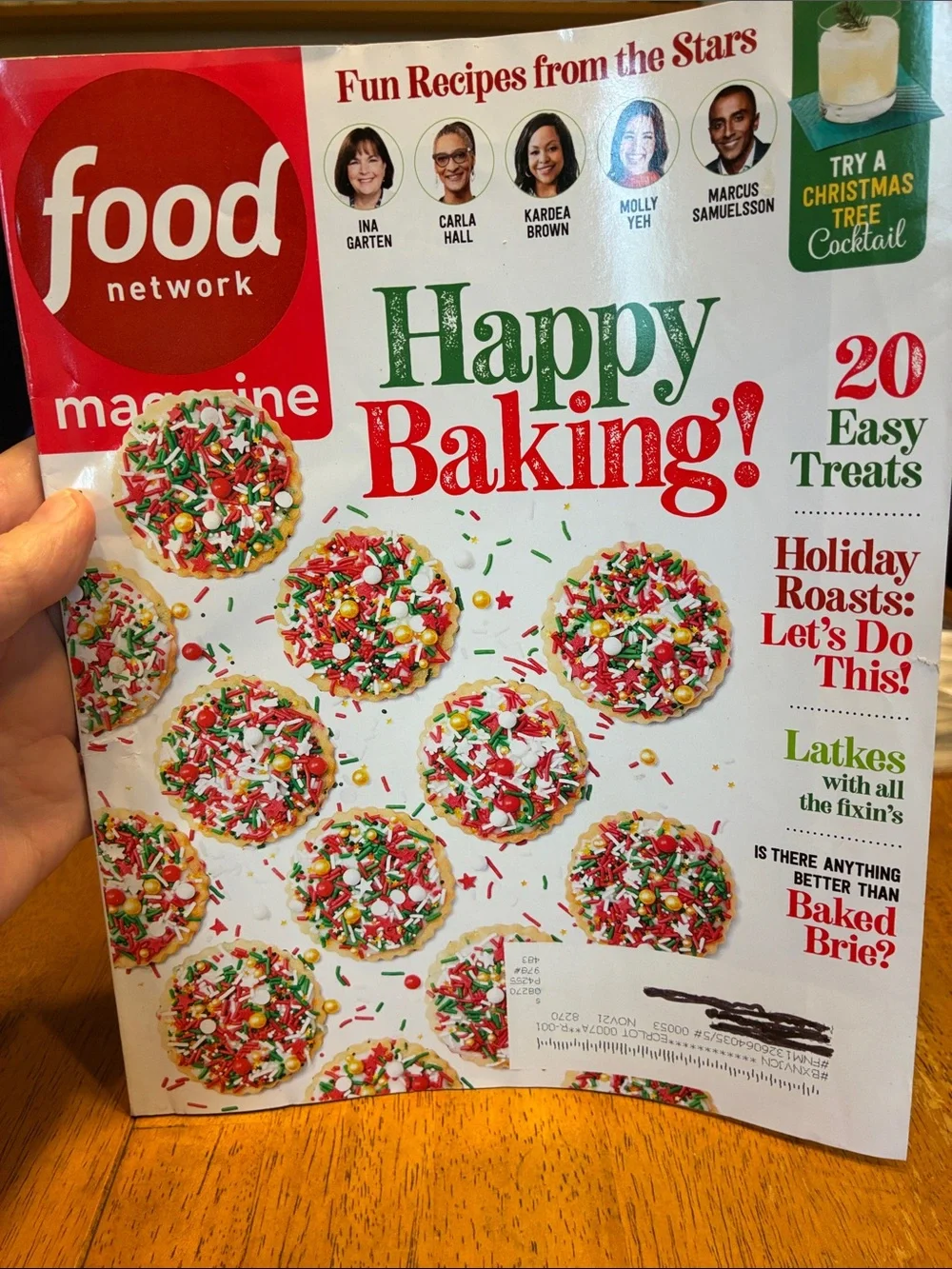 Lot of 4 Food Network Magazines vintage